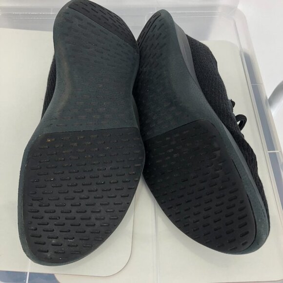 Allbirds Black Eclipes (Black Soles) Tree Dasher Wool Sneakers Size 6-6.5 - Picture 3 of 13